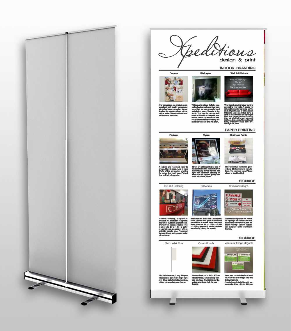 Pull up banner